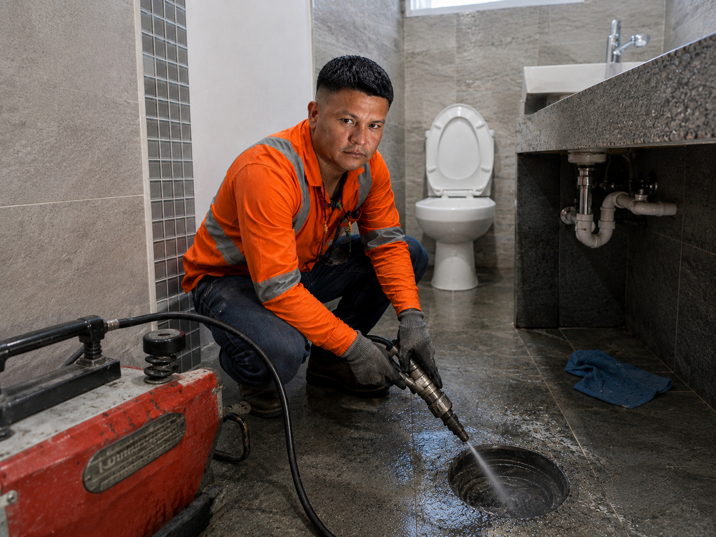 Destaqueo de tuberías con tecnología Hidrojet