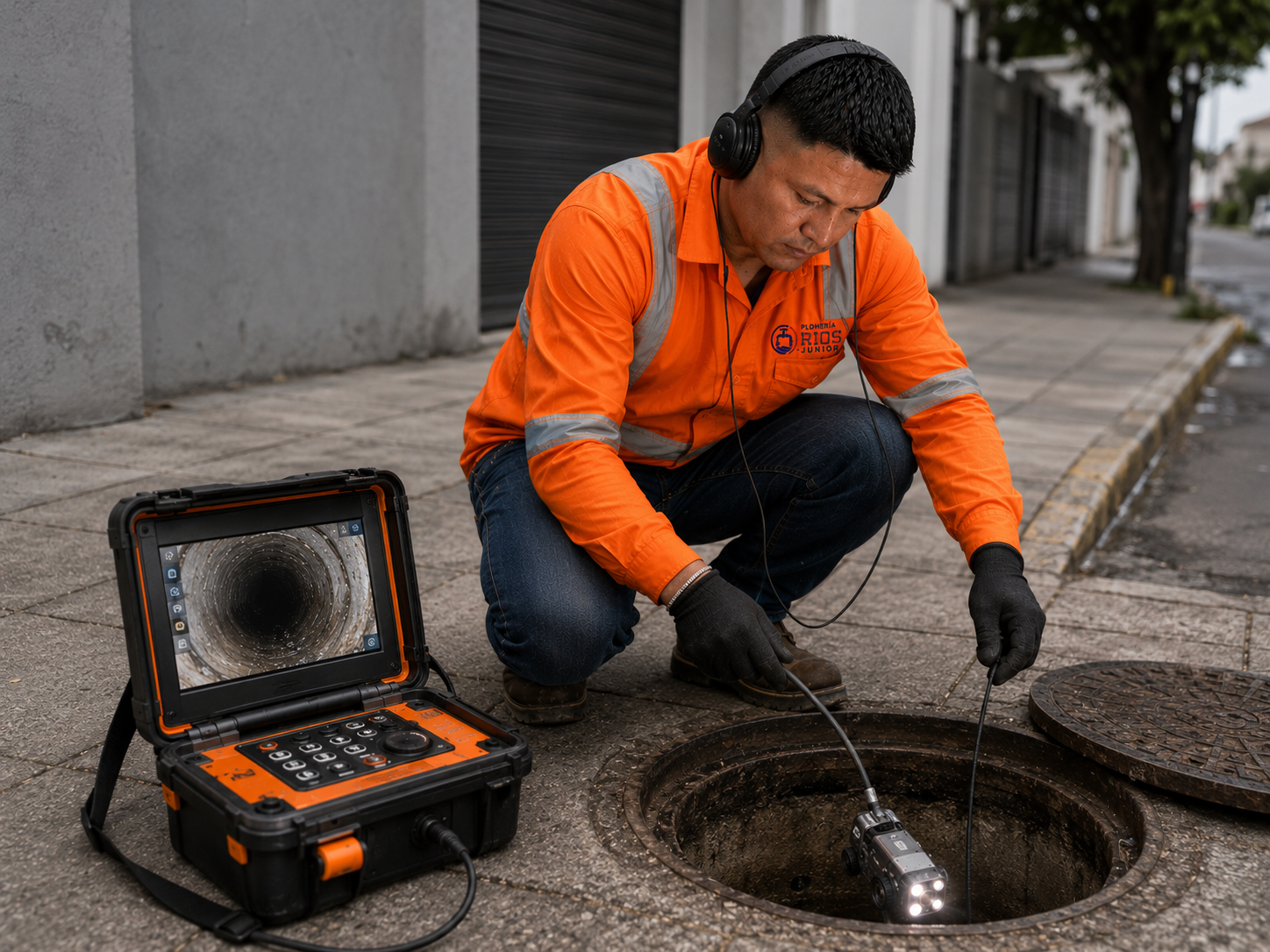 Inspección de alcantarillados con tecnología avanzada
